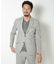 【ACTIVE TAILOR】COOL DOTSメランジプリントジャケット