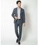 【ACTIVE TAILOR】COOL DOTSメランジプリントジャケット