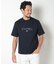 【DENHAM/デンハム】別注グラデーションロゴ刺繍Tシャツ