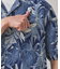 ボタニカル柄プリントオープンカラーシャツ