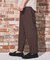 【イージーケア】ストレッチカチオンテーパードパンツ