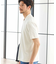 シルケットスムースVネックテーラーTシャツ