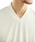 シルケットスムースVネックテーラーTシャツ