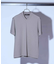 シルケットスムースVネックテーラーTシャツ