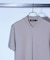 シルケットスムースVネックテーラーTシャツ