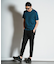 シルケットスムースVネックTシャツ
