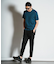 シルケットスムースVネックTシャツ