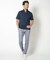 【ACTIVE TAILOR】3Dサッカープリントスラックスパンツ