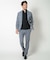 【ACTIVE TAILOR】3Dサッカープリントスラックスパンツ