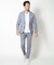 【ACTIVE TAILOR】3Dサッカープリントスラックスパンツ