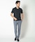 【ACTIVE TAILOR】3Dサッカープリントスラックスパンツ