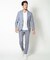 【ACTIVE TAILOR】3Dサッカープリントスラックスパンツ