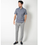 【ACTIVE TAILOR】吸水速乾ミニワッフルワンピースカラー半袖シャツ