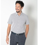 【ACTIVE TAILOR】吸水速乾ミニワッフルワンピースカラー半袖シャツ