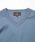 60/2マーセライズジャージVネックTEE