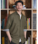 COOLMAXリネン混7分袖シャツ