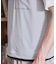 ボーダー天竺×ストレッチカルゼTシャツ