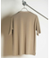 ニット×ポンチ切り替えTシャツ