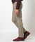 ＜ON/OFF兼用＞シャドーヘリンボーンストレッチパンツ