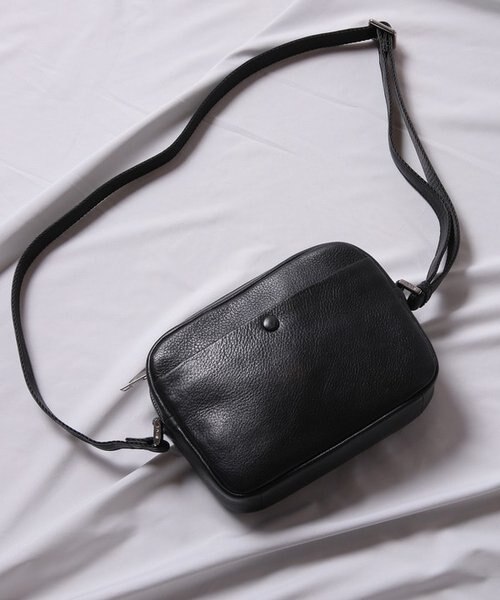 SEEKER/シーカー×UNIONSTATION別注】撥水加工牛革ミニショルダーバッグ 