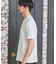 【EFFORTLESS/エフォートレス】シルケットスムースクルーネックテーラーTシャツ