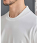 【EFFORTLESS/エフォートレス】シルケットスムースクルーネックテーラーTシャツ
