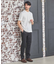 【EFFORTLESS/エフォートレス】シルケットスムースクルーネックテーラーTシャツ