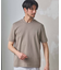 【EFFORTLESS/エフォートレス】シルケットスムースクルーネックテーラーTシャツ