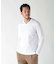 【ACTIVE TAILOR】シルケットスムースVネックロングカットソー