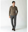 【ACTIVE TAILOR】シルケットスムースVネックロングカットソー