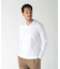 【ACTIVE TAILOR】シルケットスムースVネックロングカットソー