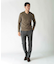 【ACTIVE TAILOR】シルケットスムースVネックロングカットソー