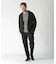 【ACTIVE TAILOR】シルケットスムースクルーネックロングカットソー