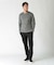 【ACTIVE TAILOR】シルケットスムースクルーネックロングカットソー