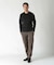 【ACTIVE TAILOR】シルケットスムースクルーネックロングカットソー
