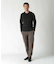 【ACTIVE TAILOR】シルケットスムースクルーネックロングカットソー