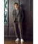 【ACTIVE TAILOR】シルケットスムースクルーネックロングカットソー