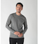 【ACTIVE TAILOR】シルケットスムースクルーネックロングカットソー