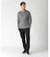 【ACTIVE TAILOR】シルケットスムースクルーネックロングカットソー