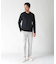 【ACTIVE TAILOR】シルケットスムースクルーネックロングカットソー