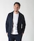【ACTIVE TAILOR】シルケットスムースクルーネックロングカットソー