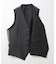【ACTIVE TAILOR】ミックスヤーンリバーシブルチェックベスト
