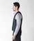 【ACTIVE TAILOR】ミックスヤーンリバーシブルチェックベスト
