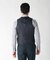 【ACTIVE TAILOR】ミックスヤーンリバーシブルチェックベスト