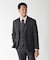 【ACTIVE TAILOR】ミックスヤーンリバーシブルチェックベスト