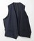【ACTIVE TAILOR】ミックスヤーンリバーシブルチェックベスト