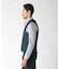 【ACTIVE TAILOR】ミックスヤーンリバーシブルチェックベスト