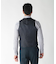 【ACTIVE TAILOR】ミックスヤーンリバーシブルチェックベスト