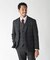 【ACTIVE TAILOR】ミックスヤーンリバーシブルチェックベスト
