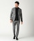 【ACTIVE TAILOR】ヒートパフォーマーツイード調プリントパンツ（セットアップ対応）